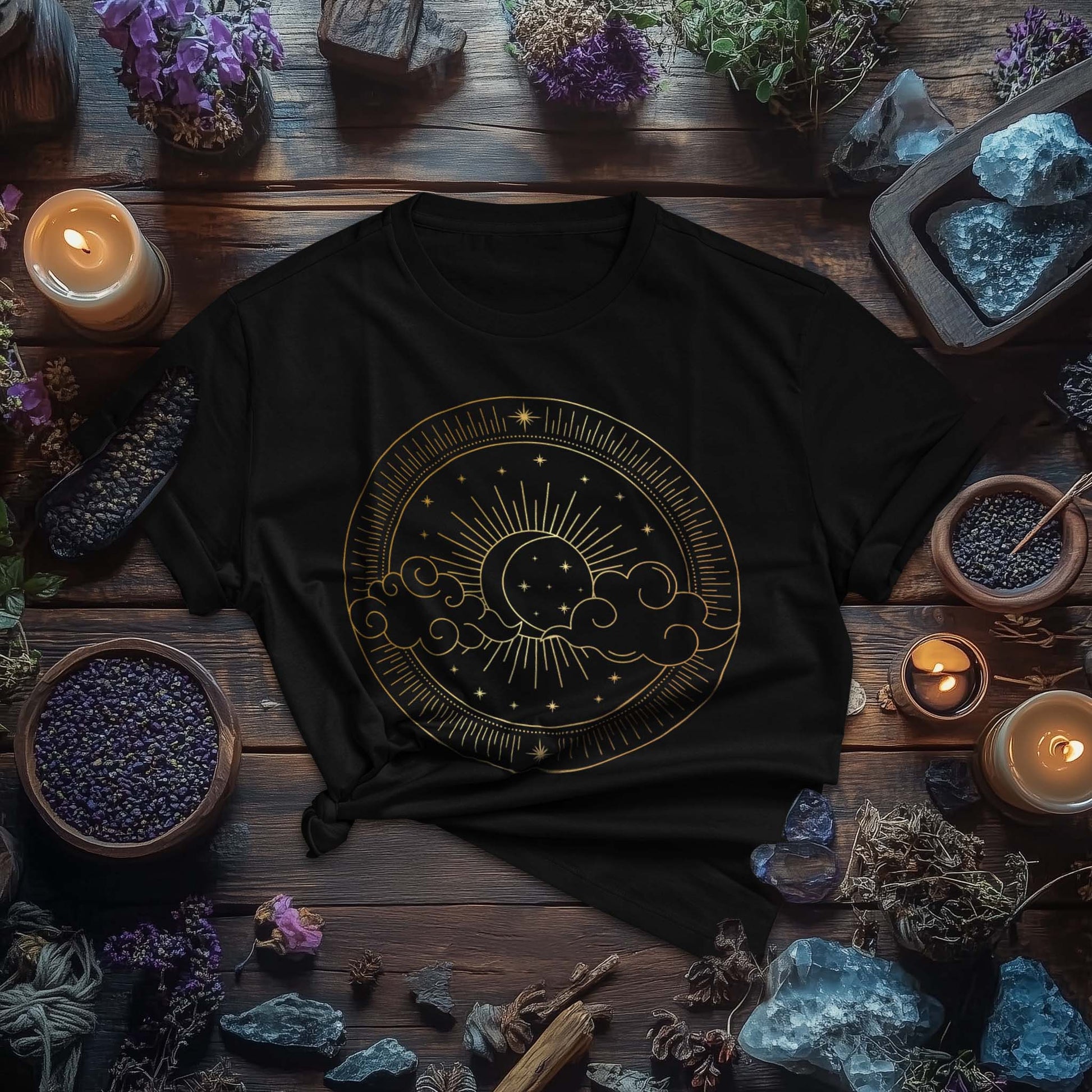 Ethereal Moon Glow T-Shirt