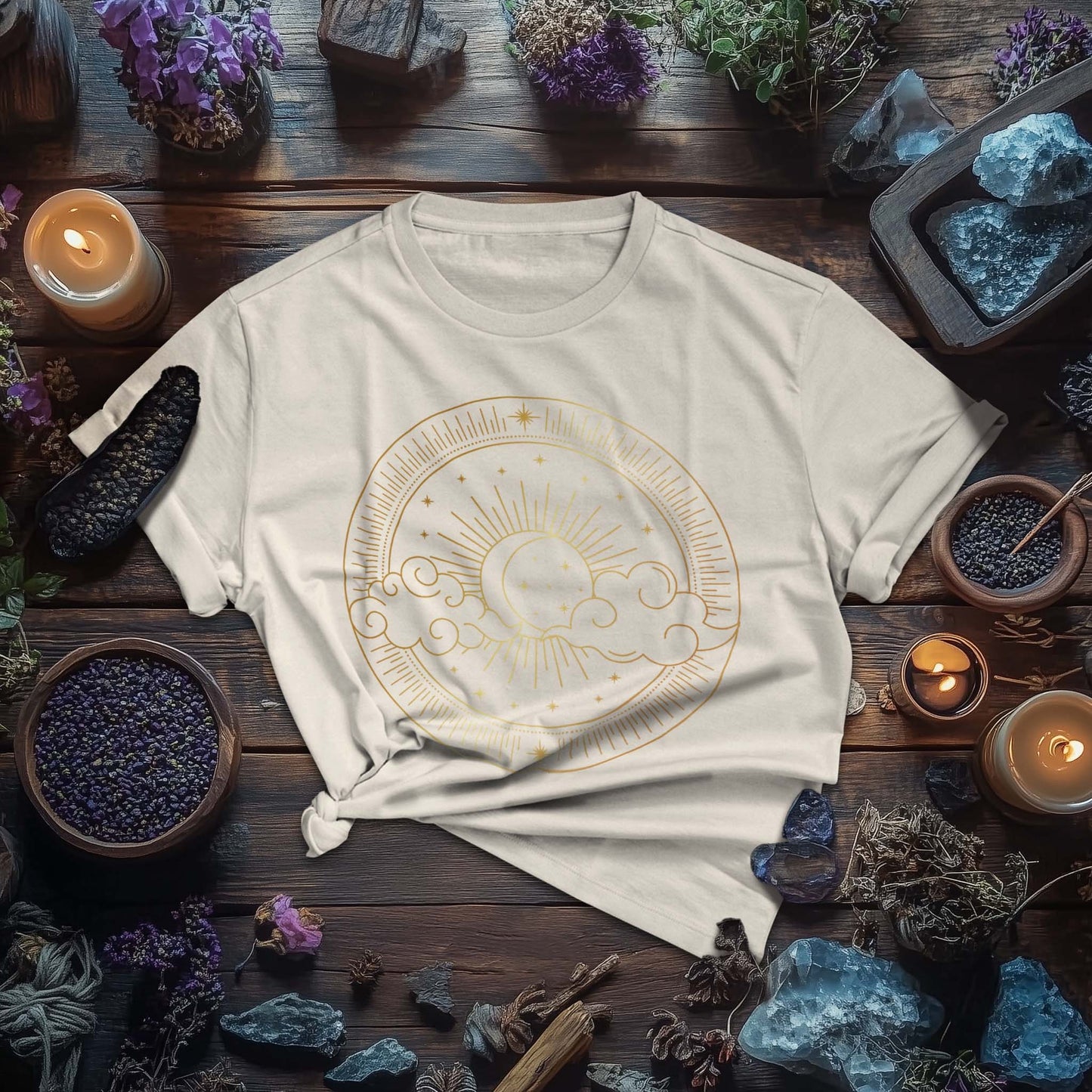 Ethereal Moon Glow T-Shirt