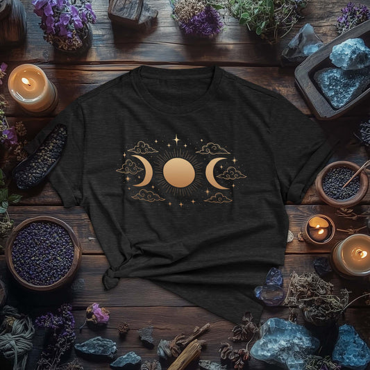 Triple Goddess Moon T-Shirt