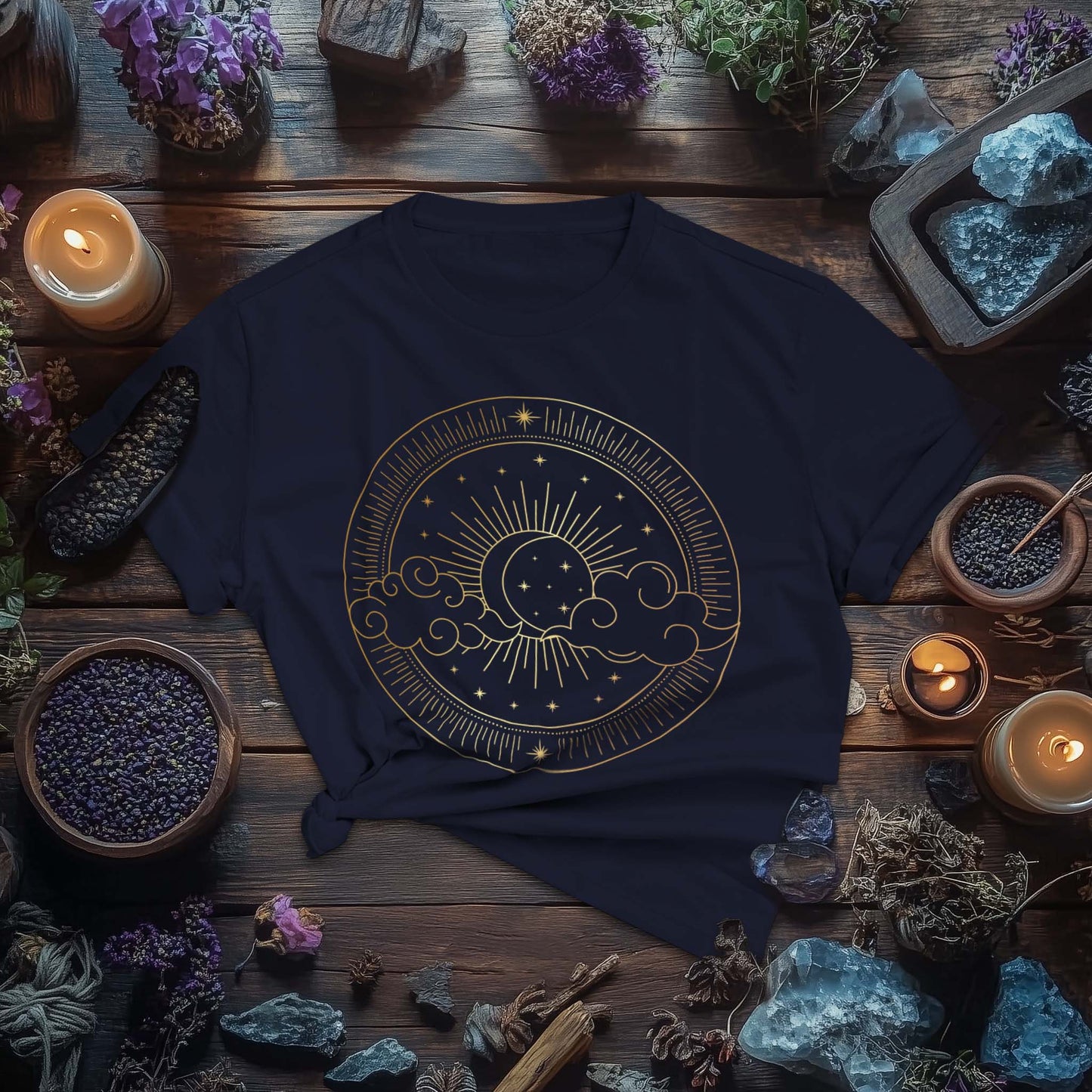 Ethereal Moon Glow T-Shirt