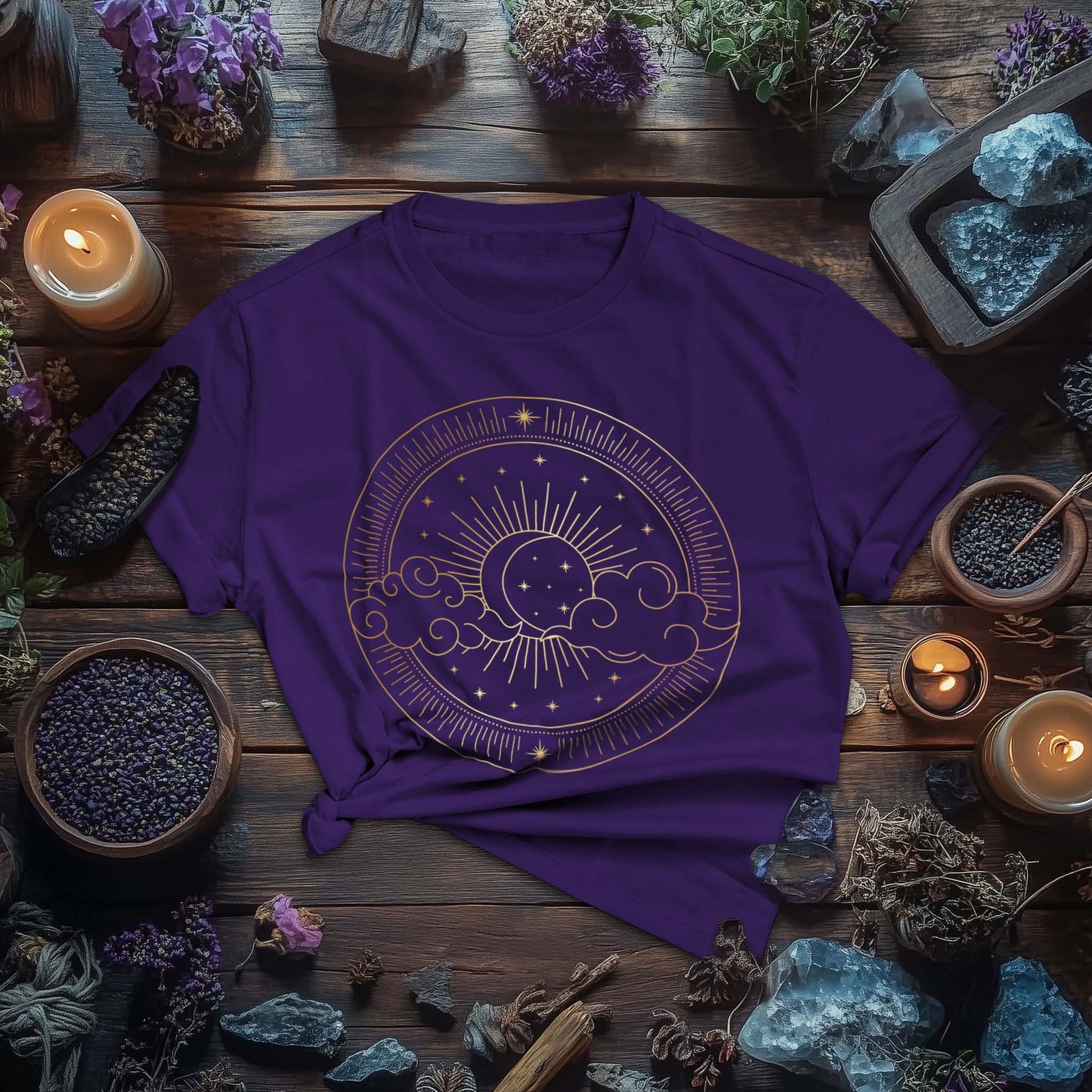 Ethereal Moon Glow T-Shirt