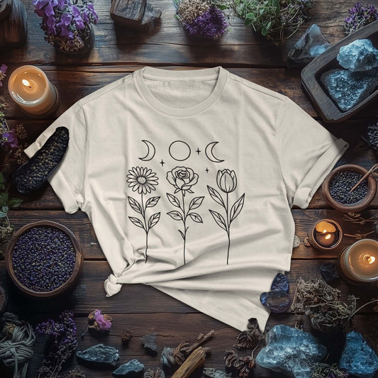 Stellar Bloom Ritual T-Shirt