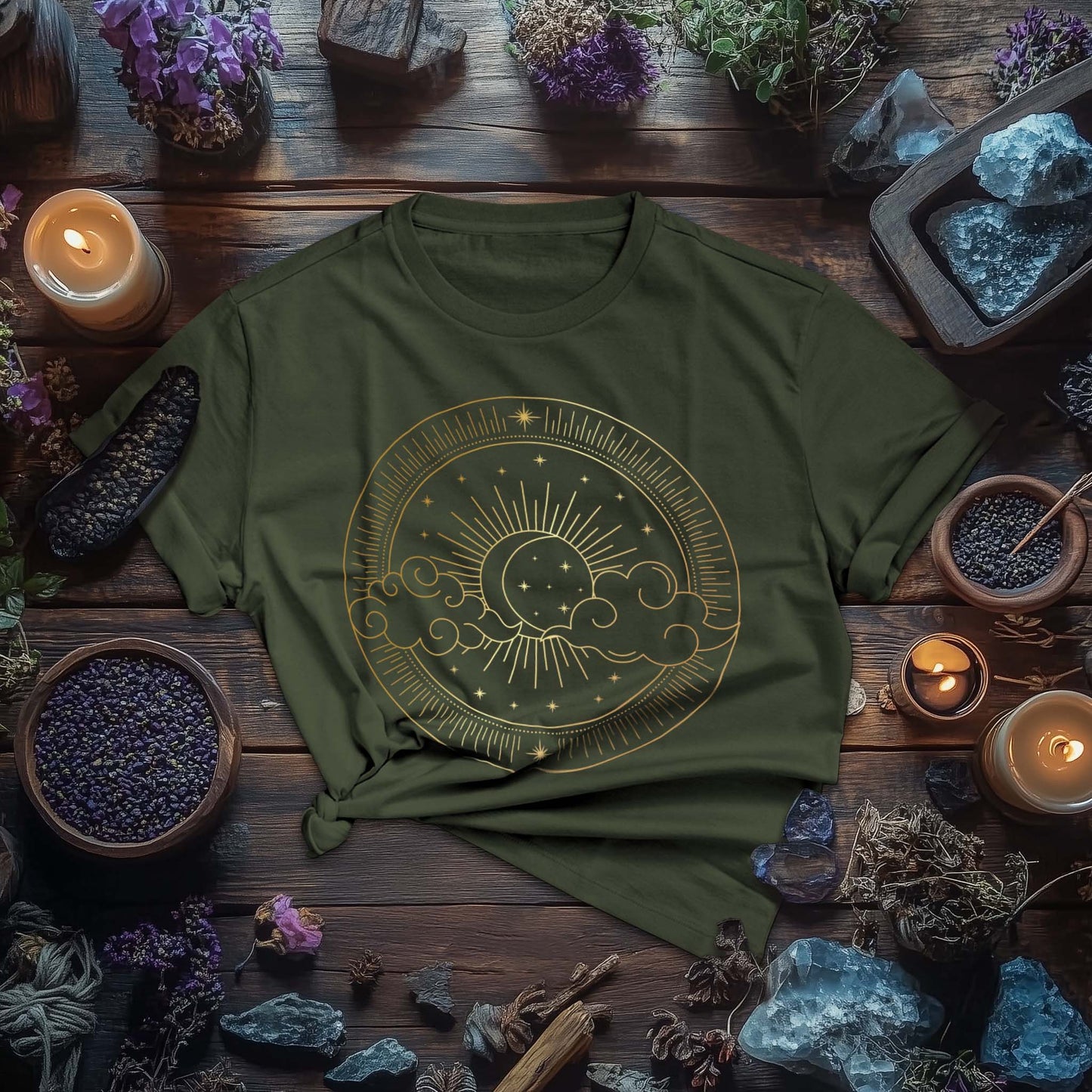Ethereal Moon Glow T-Shirt